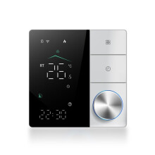 Smart WiFi Programmable Thermostat for Electric Heating with Remote Control and LCD Display