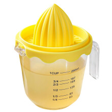 Citrus Juicer Manual Lemon Squeezer with Measuring Cup 250ml BPA Easy Grip Dual Purpose