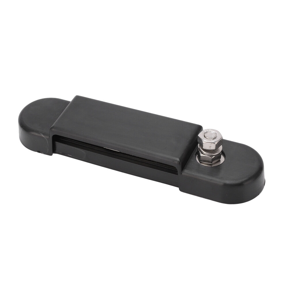 Black Nickel Brass Power Bus Bar High Conductivity 120A 160Mm Terminal Block 7691382667788