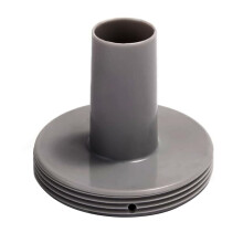 Pool Strainer Connector for Intex 1.25 Inch Fittings, Above Ground Hose Adapter, Grey ABS