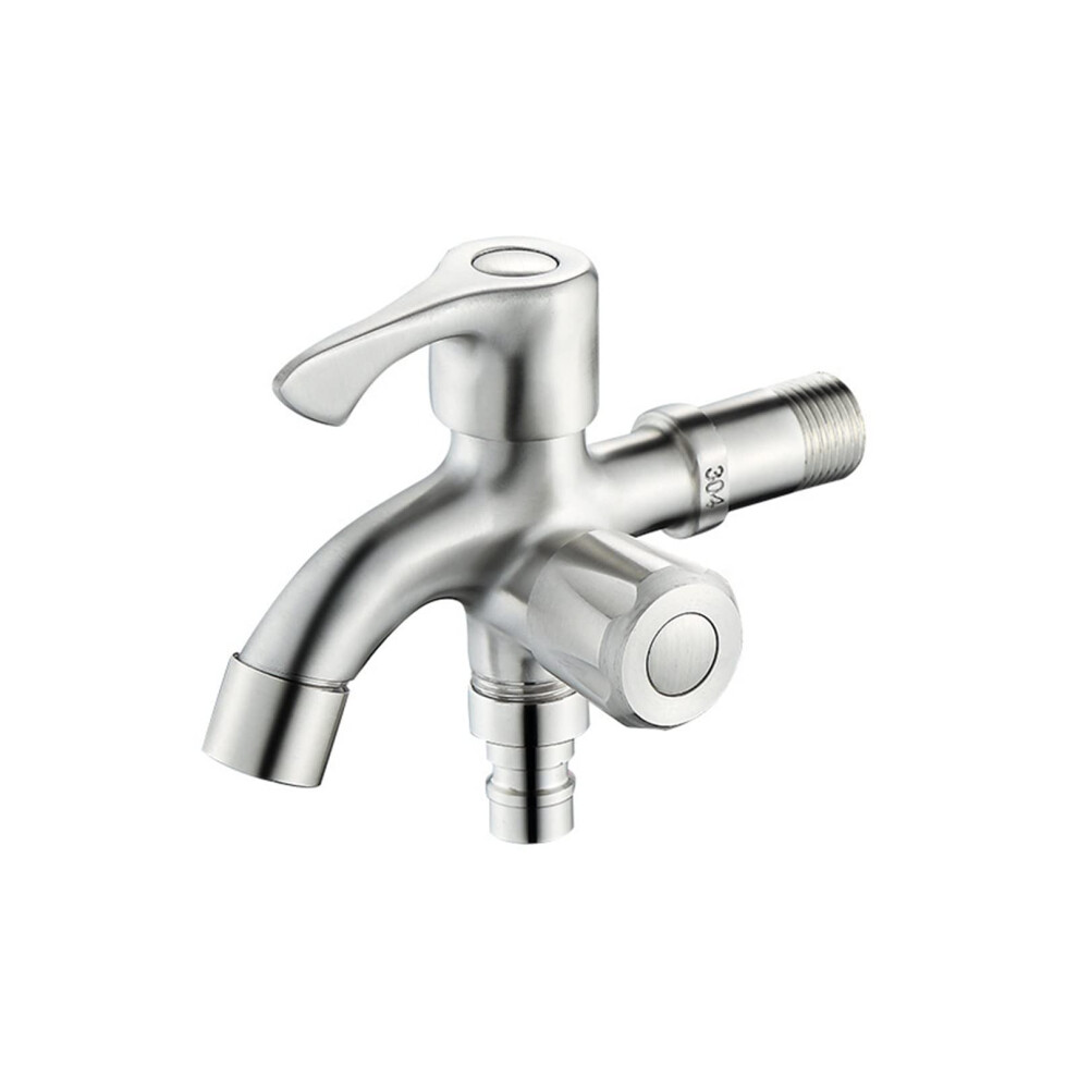 Stainless Steel Dual Purpose Washing Machine Faucet Wall Mounted For Bathroom And Garden 9113335026315