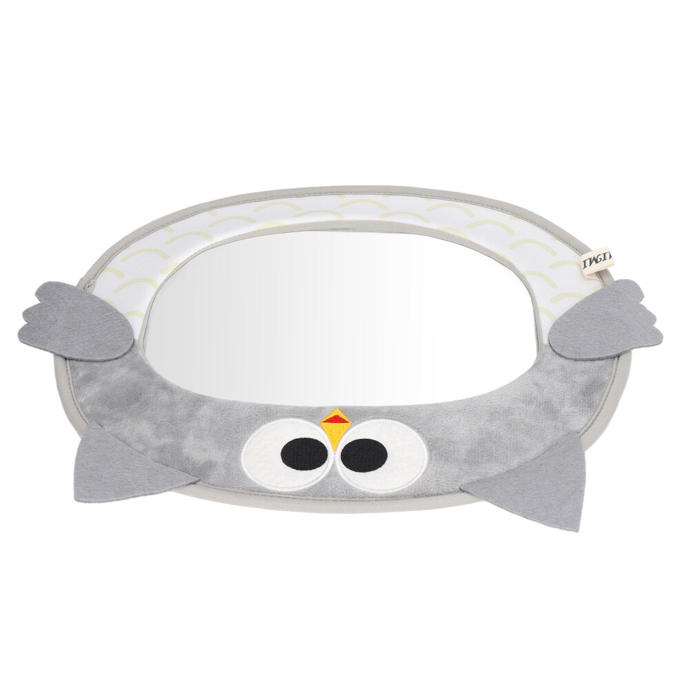 Baby Cartoon Car Mirror 23x15cm Acrylic Rearview Safety Seat Decoration