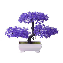 Artificial Bonsai Tree Fake Potted Plant Evergreen Beauty Maintenance for Home and Office Decor