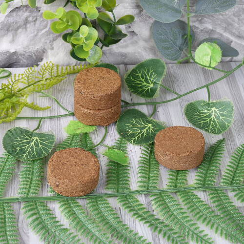 Coir Pellet Compressed Coconut Coir Soil pH Balanced Moisture Retention for Seed Starting 1