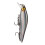 Swimbait Sinking Minnow Lure Βαθιά κατάδυση Αλμυρού νερού Συρτή Αγκίστρι με Βαρύτερη Ουρά 5