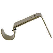 Urbanest Curtain Rod Bracket, Adjustable, Fits 1 1/4" Rod, Antique Gold