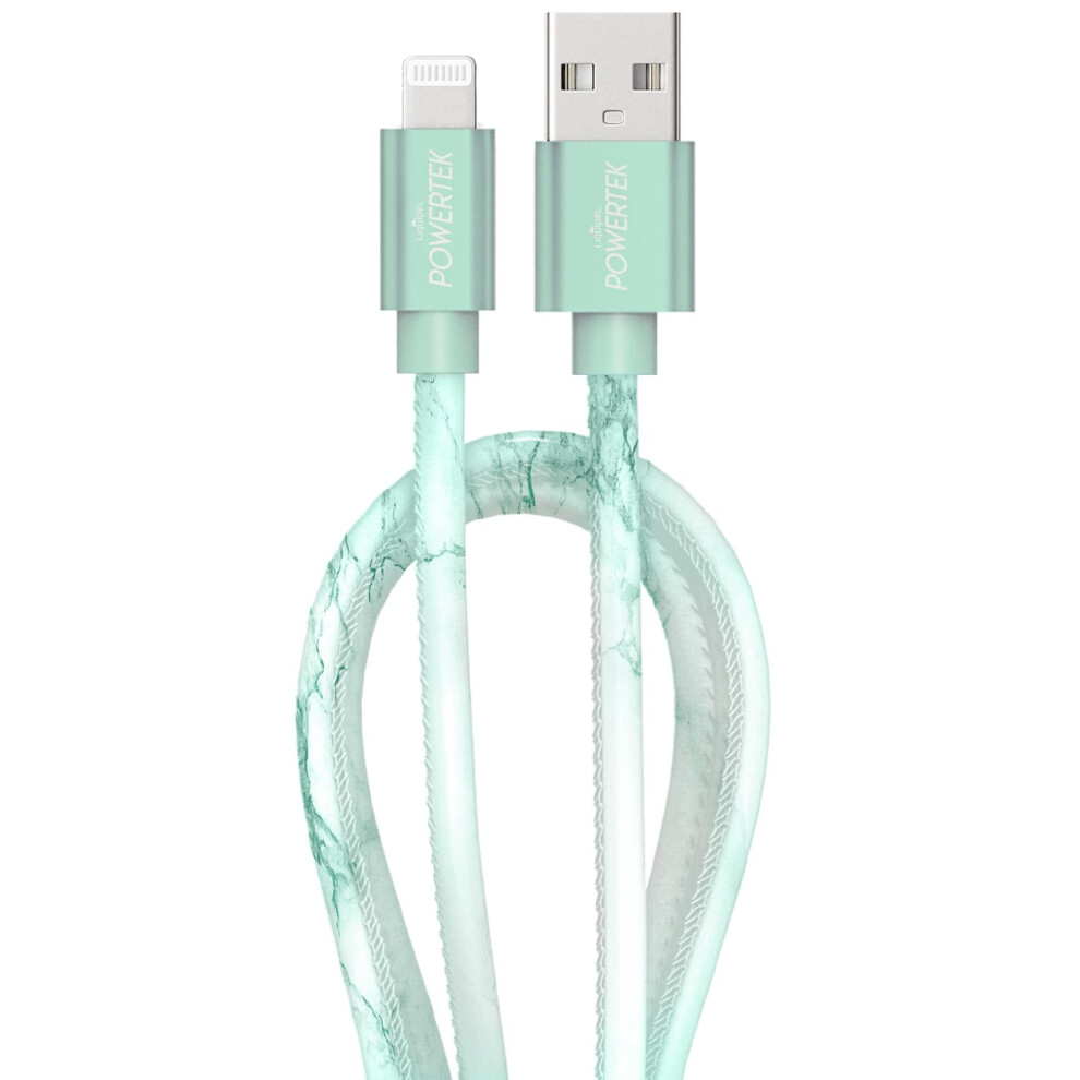 Powertek Mfi Certified Charger Compatible With Apple, Iphone, Ipad, 6Ft Lightning To Usb Cable, Fast Charging 9395123885544