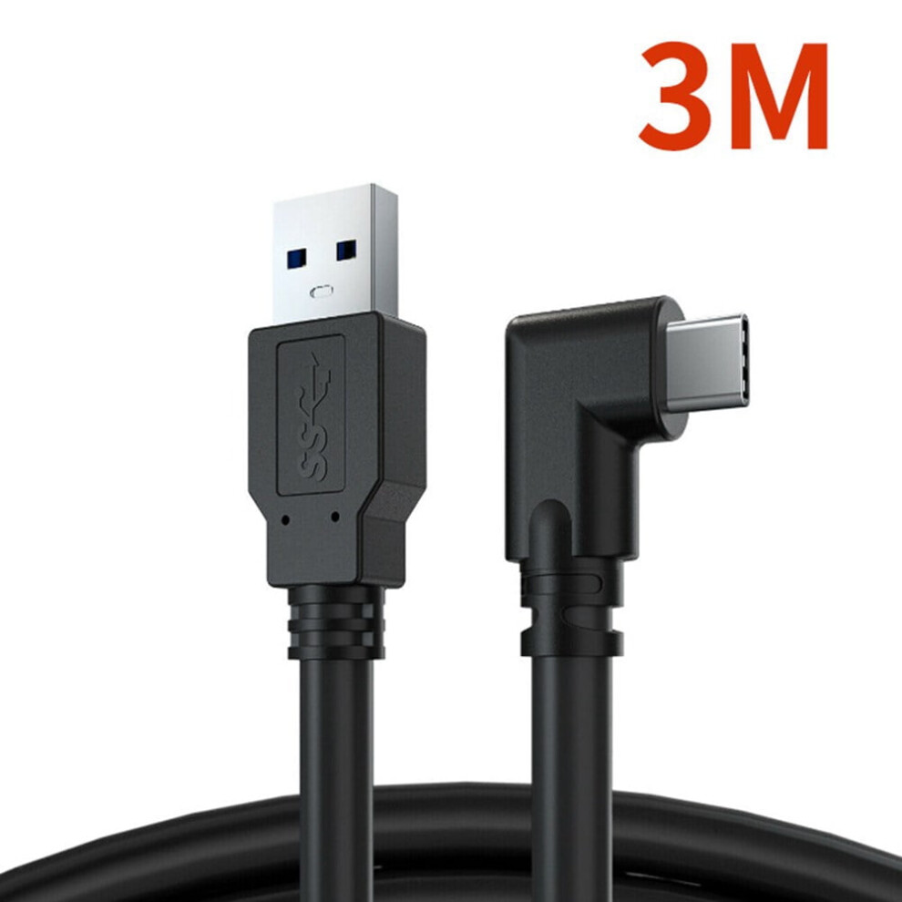For Oculus Quest Link Cable Usb 3.2 Type C To Usb A Cable Wire Data Charging 10Ft 3M 9395123885520