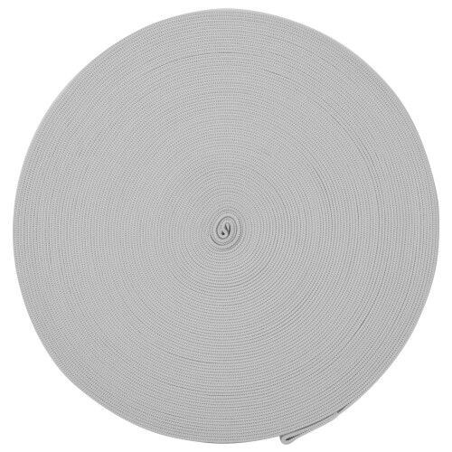Thick 20mm Elastic Band for Sewing Protective Gear Cuffs White 1