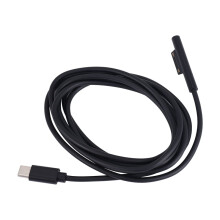 Cable de carga USB-C para Surface Connect, compatible con Surface Pro 3/4/5/6/7, Surface Laptop 3/2/1 y Surface Go.