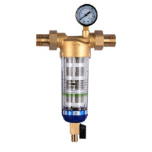 Pre Filter Purifier Whole House Down Sediment Water Filter Central Prefilter System Backwash Stainless Steel Mesh C