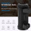 jixopn Portable Bluetooth-compatible Speaker Storage Bag Case Hard Shell Universal Protective Carrying Case for compatible with JBL Flip 5 6