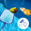 Aspiratore portatile per piscina Eease Blue con retino e asta 2