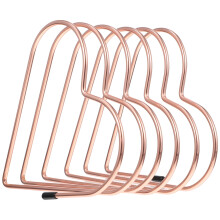 Mizh Heart-shaped Bookend Retractable Book Holder Freestanding Book Rack Delicate Book Organizer