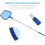 Aspiratore portatile per piscina Eease Blue con retino e asta 5