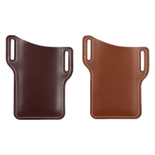 Eease 2pcs PU Leather Phone with Belt - Mixed Color Men's Wallets