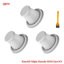 Kompatibel mit Xiaomi Mijia Handy-Staubsauger SSXCQ01XY H13Hepa-Filterteile für Zuhause, Auto, Mini-Funk-Ersatzfilterzubehör