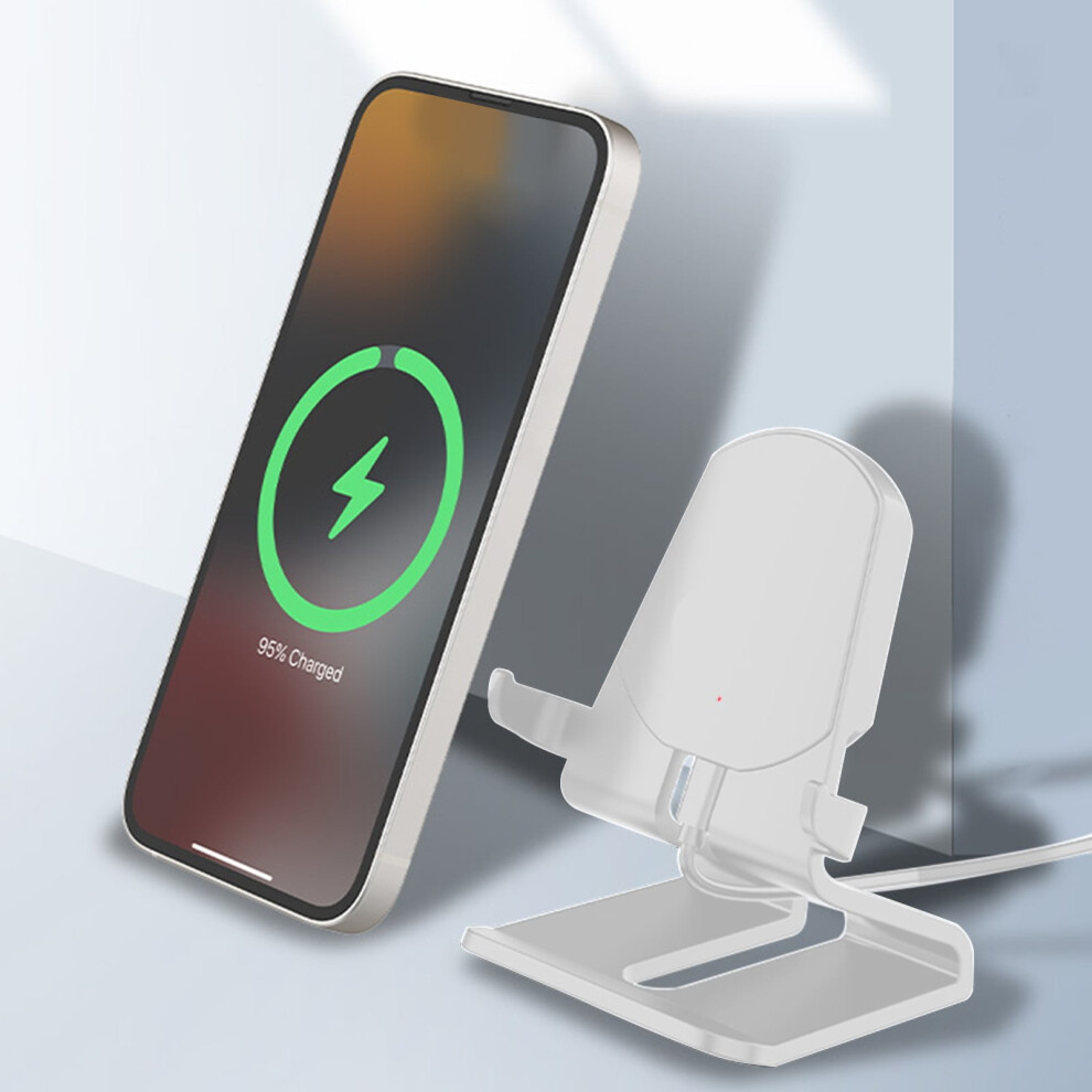 Fast Wireless Charger, 15W Smart Chip Wireless Fast Charging Mobile Phone Vertical Wireless Charging 9395123978840