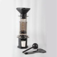 Cafetière portable à piston, filtre à filtre manuel, idéale pour le bureau, la maison, les voyages et le camping.
