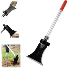 Garden Multi Tool 3in1 Carbon Steel Shovel Sickle Axe for Weeding Digging Grass Removal