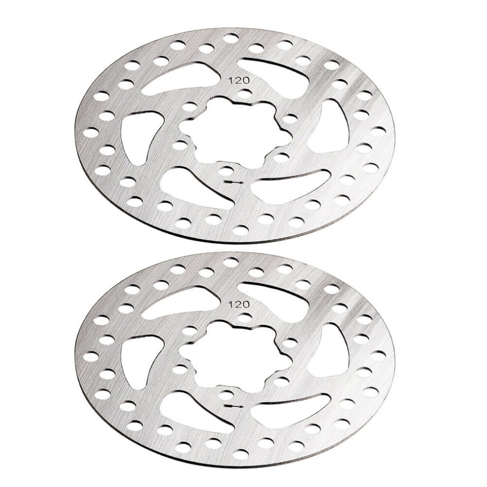 2Pcs Scooter Brake Disc Bike Brake Piece Electric Scooter Brake Disc Brake Rotor Scooter Accessory-image-OPC-PR6FVNT-NEW