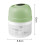 Hariumiu100/250ML Ηλεκτρικός κόφτης σκόρδου Επαναφορτιζόμενος μίνι κόφτης τροφίμων USB με 6