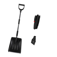Kayannuo Valentinstag-Sonderangebot: 3-in-1-Schneeschaufel-Set, multifunktionales Schneeschaufel-Werkzeug für die Windschutzscheibe, Winterwerkzeug