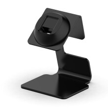 jixopn Klockhållare Vagga Stativ Silikon Kort Spole Laddningsbas Förvaringsställ Halkfri Matta Säkerhet för kompatibel med Xiaomi Mi Band8