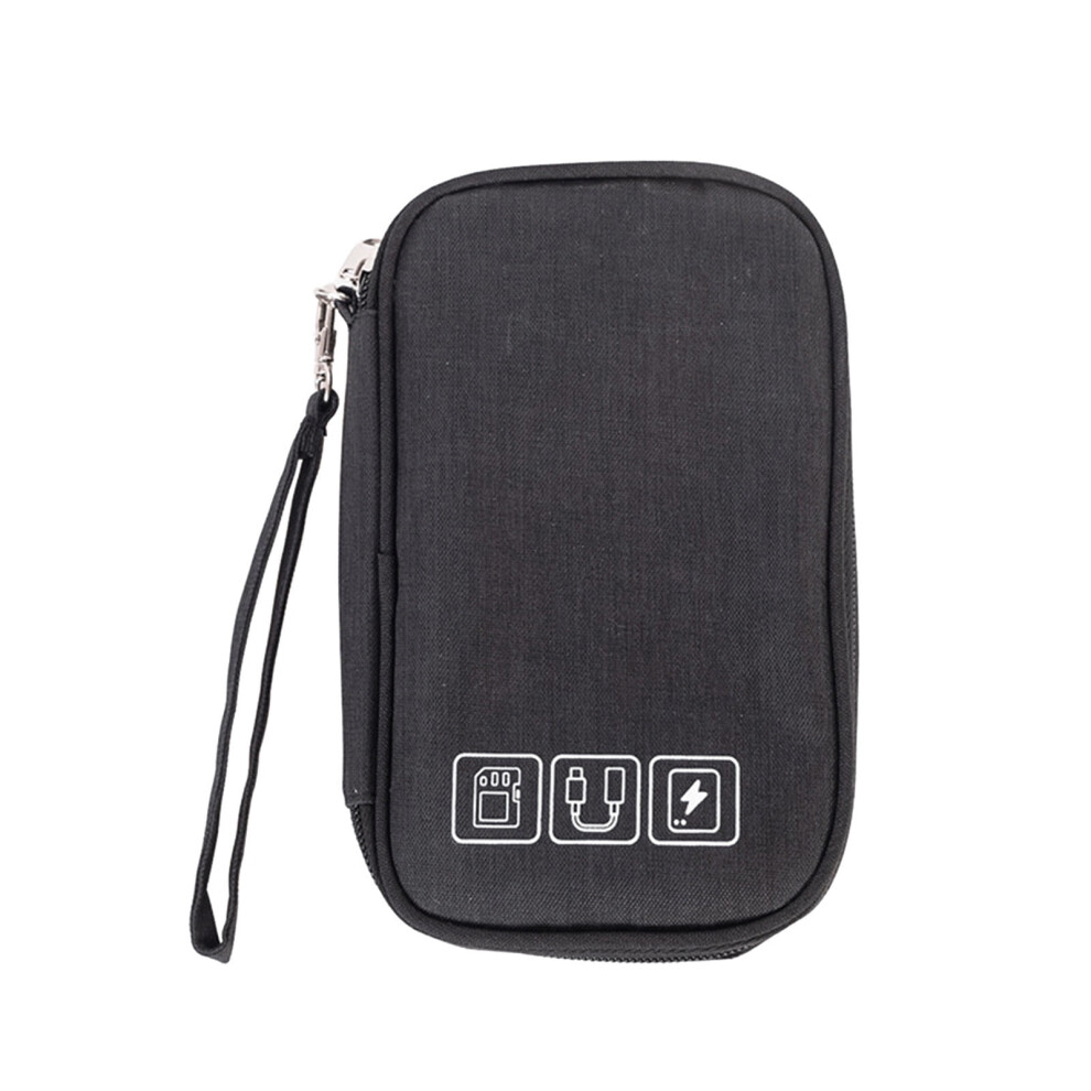 Kiplyki Mini Data Cable Storage Bag Power Bank Mobile Phone Storage Bag Earphone Storage Bag 9395123101972