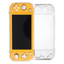 Beschermhoes compatibel met Nintendo Switch Lite, gripcover met schokabsorberend en krasbestendig ontwerp, HD Clear