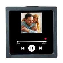 Grande promoção de adesivos XIUH! Ímã de geladeira personalizado com foto, álbum de músicas e controle de volume da SOUFEEL. Ideal para decorar