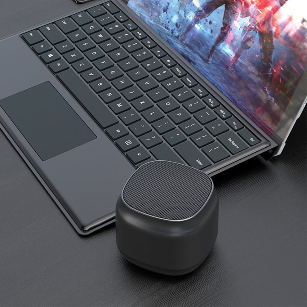 Gnobogi Mini Hifi Bluetooth Speakers, 360 Omnidirectional 9D Stereo Sound, Portable Outdoor & Desktop Audio With Tandems Subwoofer 9395123103464