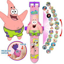 Children's watch, Spiderman 24 Superhero Figures Projector Watch Patrick