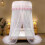WinysinSpacious Folding Net Bed Suspended Ceiling Net Princess Wind Dome Home 1