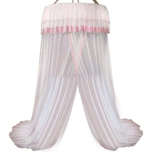 WinysinSpacious Folding Net Bed Suspended Ceiling Net Princess Wind Dome Home 1