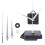 Ρολόι τοίχου ZUARFY Quartz με μηχανισμό κίνησης και αθόρυβη επισκευή με μπαταρία 2