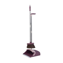 Set di scope e paletta Kafsov da 34 pollici con manico lungo, salvaspazio ed efficiente per la pulizia di casa, ufficio, cucina e giardino, colore
