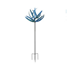 Clearance! Metal Wind Chimes for Outdoors, Garden Hanging Decor, Willow Leaf Windmill Yard Decoration B69C