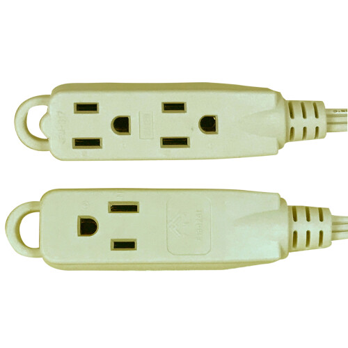 Καλώδιο επέκτασης βαρέως τύπου Royal Designs 6ft, 3 πρίζες, γειωμένο, με πιστοποίηση UL, 1