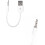 Καλώδιο iPod Shuffle, 2 τεμάχια, υποδοχή/βύσμα 3,5 χιλ. σε USB, φορτιστής USB, καλώδιο 2