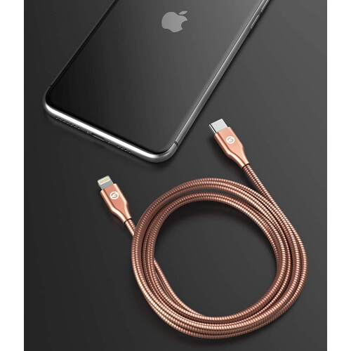 (2 τεμάχια) συμβατό με καλώδια φόρτισης Lightning σε USB-C με πιστοποίηση Apple MFi 1