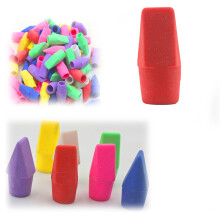 Lot de 120 gommes à crayon, 7 couleurs – Gommes pour l'école, les études et les fournitures scolaires. Compatibles avec les crayons standard.