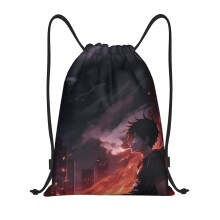 Onepiece Classic Drawstring Bag, opvouwbaar, sporttas, fitnesstas, unisex, strandtas, sporttas, reistas, middelgroot