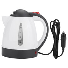 Prenosná elektrická kanvica ZPSHYD 1000 ml 24 V do auta, ohrievač vody na čaj, kávu, mlieko, kompatibilná s 24 V systémami