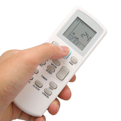 Télécommande de climatisation ECGS02 ABS, boutons LED, blanc, compatible