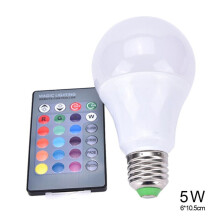 Λάμπα LED RGB, Λάμπα με δυνατότητα αλλαγής χρώματος, 3W E26Screw Mood Light Flood