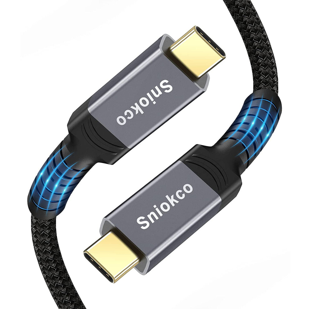 Usb4 Compatible With Thunderbolt 3 Cable (40Gbps/6.6Ft), Usb4 Cable For Thunderbolt 4 Cable, Support 5K@60Hz, 9395123527451