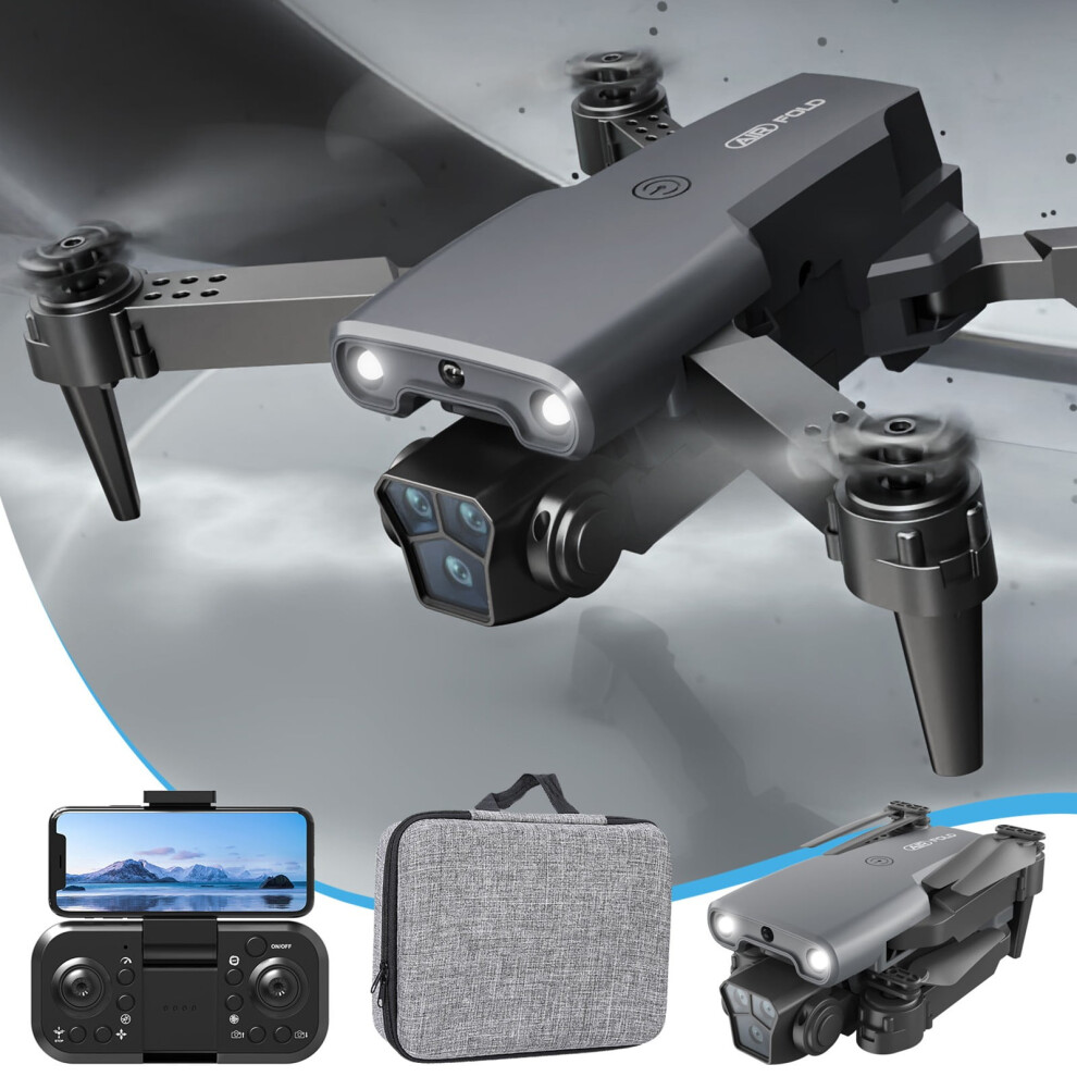 Viflosae Wifi Fpv Drone 1080P Hd Camera, Foldable Rc Quadcopter With Altitude Hold, Headless Mode, Circle Fly - Cyber Monday 2024 Deals 9395123527383