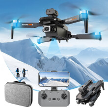 WJSXC Drone χωρίς ψήκτρες, κάμερα 1080P, 2.4G WiFi FPV, λειτουργία Headless, διατήρηση ύψους,