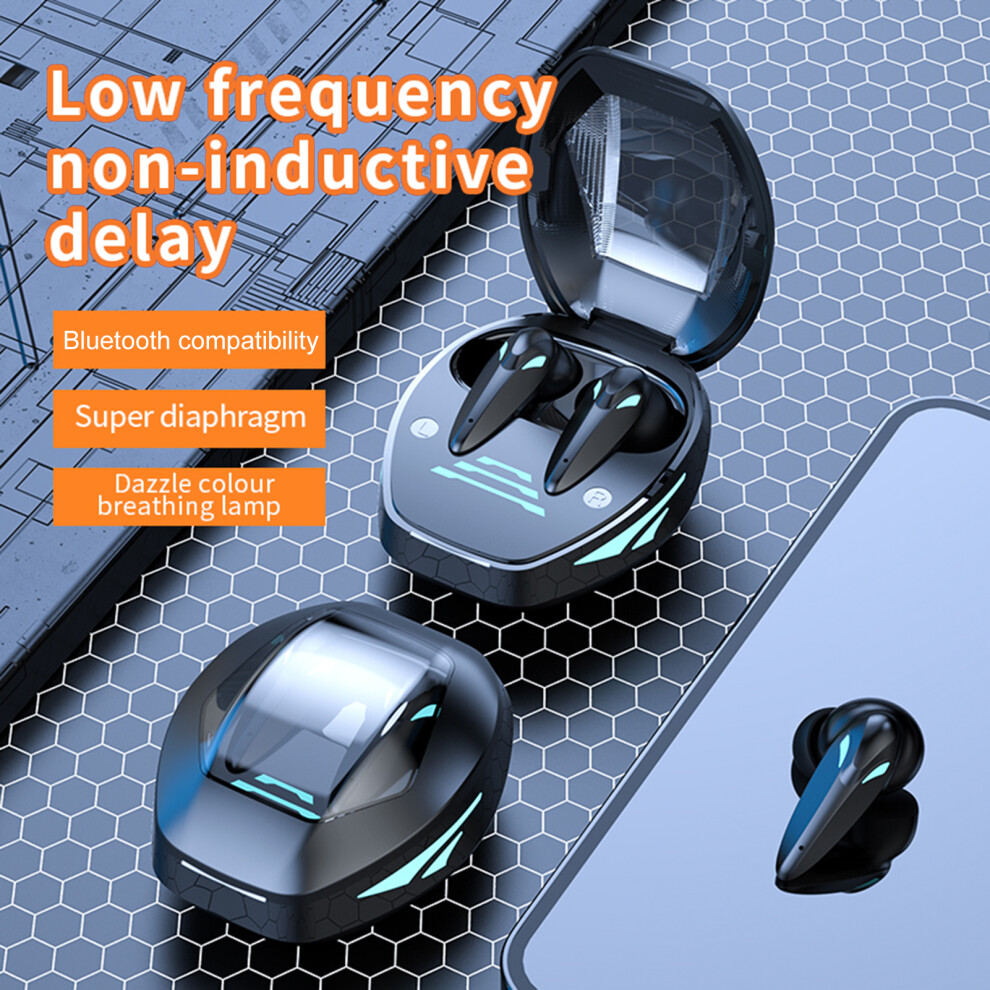 Susuchens 1 Set Tg09 Wireless Earbuds, Noise Reduction, Hifi Sound, Low Game Latency, Cool Breathing Long Battery, Bluetooth 5.3, 9D Stereo, Light 9395123529554